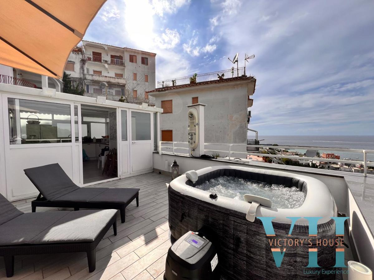 Villa Victory'S Luxury House With Jacuzzi On The Roof Casamicciola Terme Exterior foto