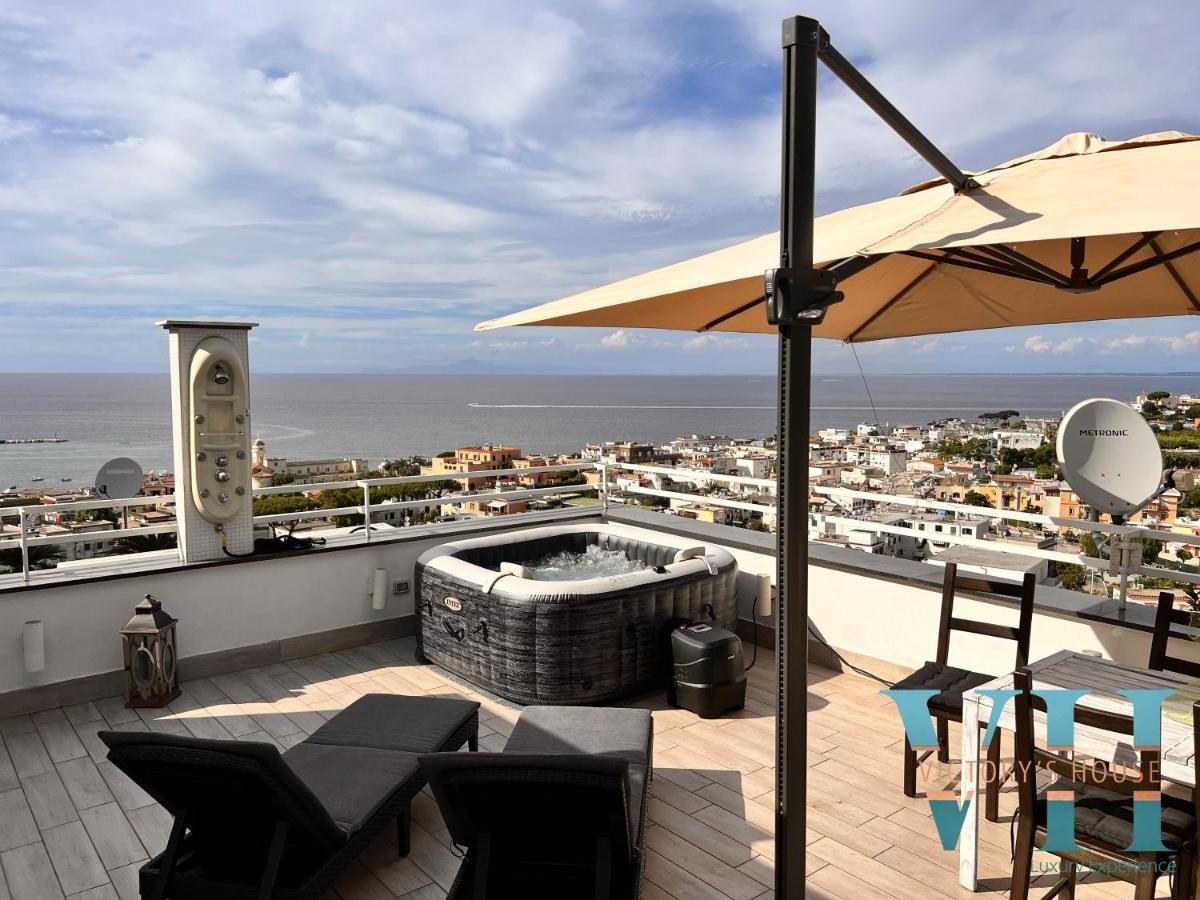 Villa Victory'S Luxury House With Jacuzzi On The Roof Casamicciola Terme Exterior foto