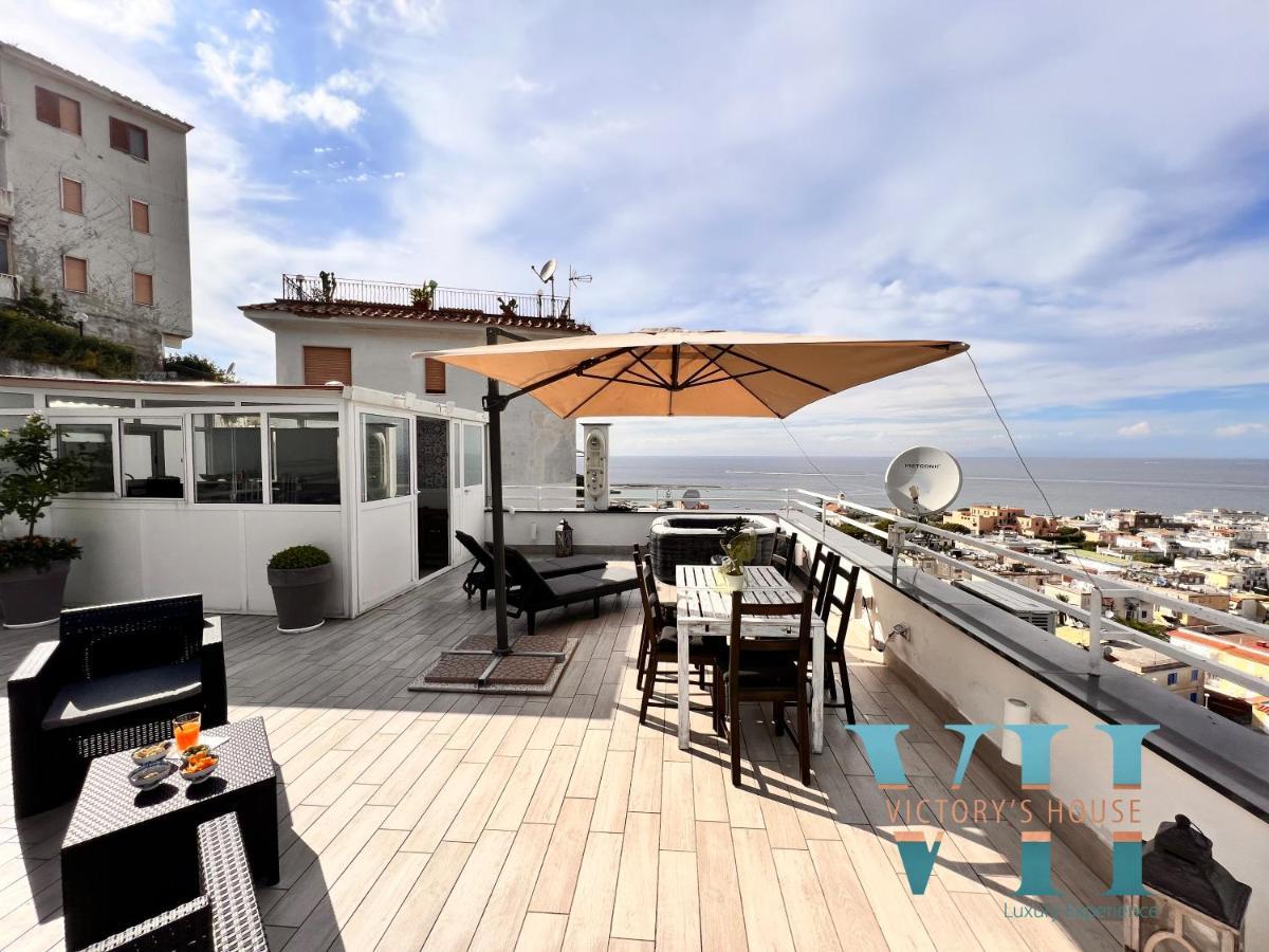 Villa Victory'S Luxury House With Jacuzzi On The Roof Casamicciola Terme Exterior foto