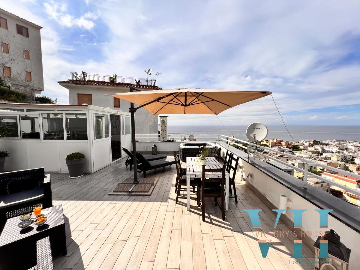 Villa Victory'S Luxury House With Jacuzzi On The Roof Casamicciola Terme Exterior foto